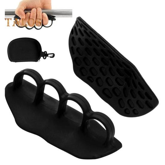 1 Pair Weight Lifting Grips Anti-Slip Silicone Men Women Gym Workout Grips Hand Palm Protection Dumbbell Pull-Up Exercise Training Fingerless Gloves