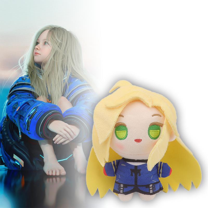 13CM New Cute Cartoon Game Anime PRAGMATA Diana Plush Toys Soft Game Anime Figure Peripheral Plushie Doll Fans Kid Birthday Gift