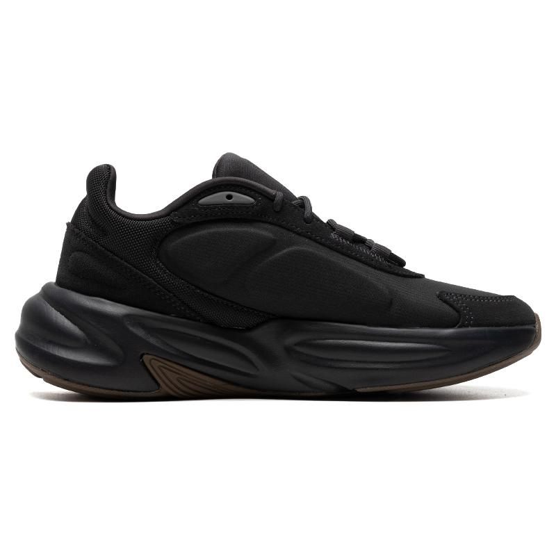 Adidas Ozelle Fabric Synthetic Leather Comfortable Versatile Shock Absorbing Durable Breathable Lightweight Low Top Casual Shoes IE9570