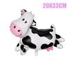 New Cartoon Animal Theme Foil Balloon Jungle Safari Forest Lion Rabbit Kids Birthday Decoration Supplies Elephant Giraffe Baloon