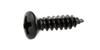 Adpack In Pickguard Metric Stainless Finish [Made Japan] Screws, Size, Steel/Black [15 Pieces]