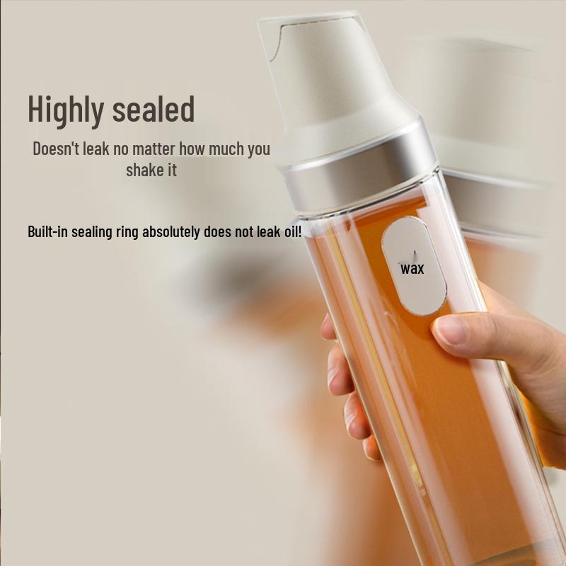 Nordischer Öltopf mit automatisch öffnendem Edelstahlausgießer für Küchengewürze