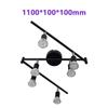 6 Head LED Ceiling Light GU10 Rotatable Angle Adjustable Lamp Black for Living Room Bedroom AC90-260v Spot Lighting