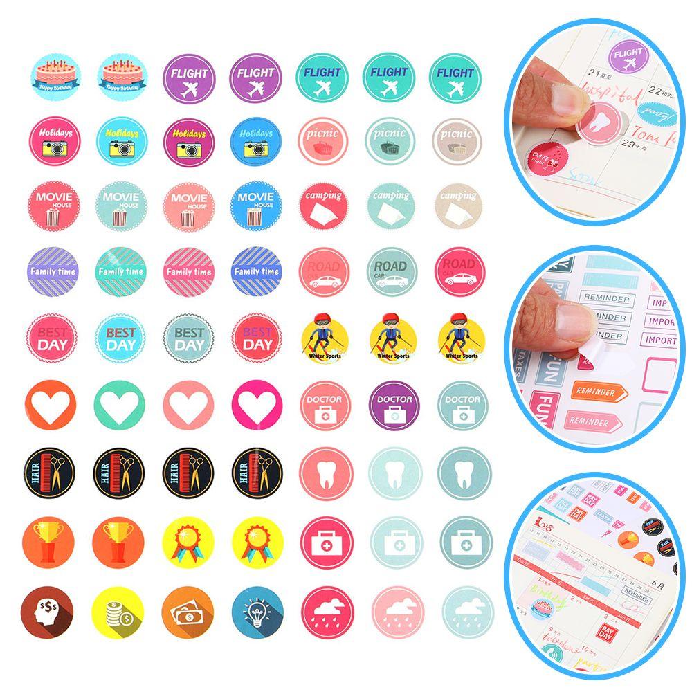 Daily Plan Sticky Notes Memo Note To Do List Planner Stickers Calendar Decals Index Label