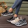 Damen Sportschuhe, Modische Damenschuhe, Mehrfarbige Freizeitschuhe, Weichsohlige Gewebte Outdoor-Schuhe, Atmungsaktive und Bequeme Sportsneaker