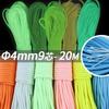 9-strängiges Leucht-Nylon-Paracord 20m Strapazierfähiges Outdoor-Camping-Zeltseil Wander-Survival-Ausrüstung