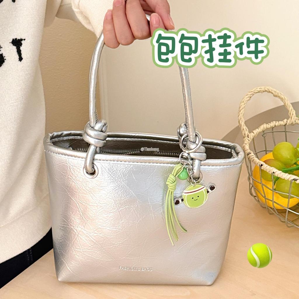 Adorable Sports Keychain: Ping Pong, Badminton, Soccer Backpack Accessory and Couple Ornament