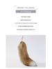 Faux Fur Fox Tail Bag Charm - Schoolbag & Car Keychain Accessory