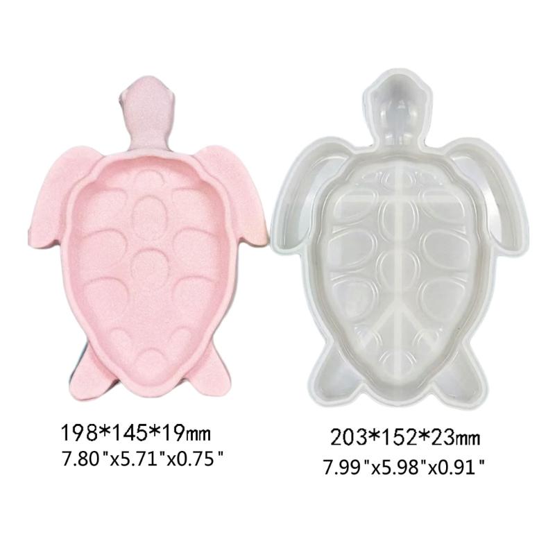 DIY Tray Silicone Mold Jewelry Tray Moulds Sea Turtle Shape Dish Molds Silicone Material Suitable for DIY Projects