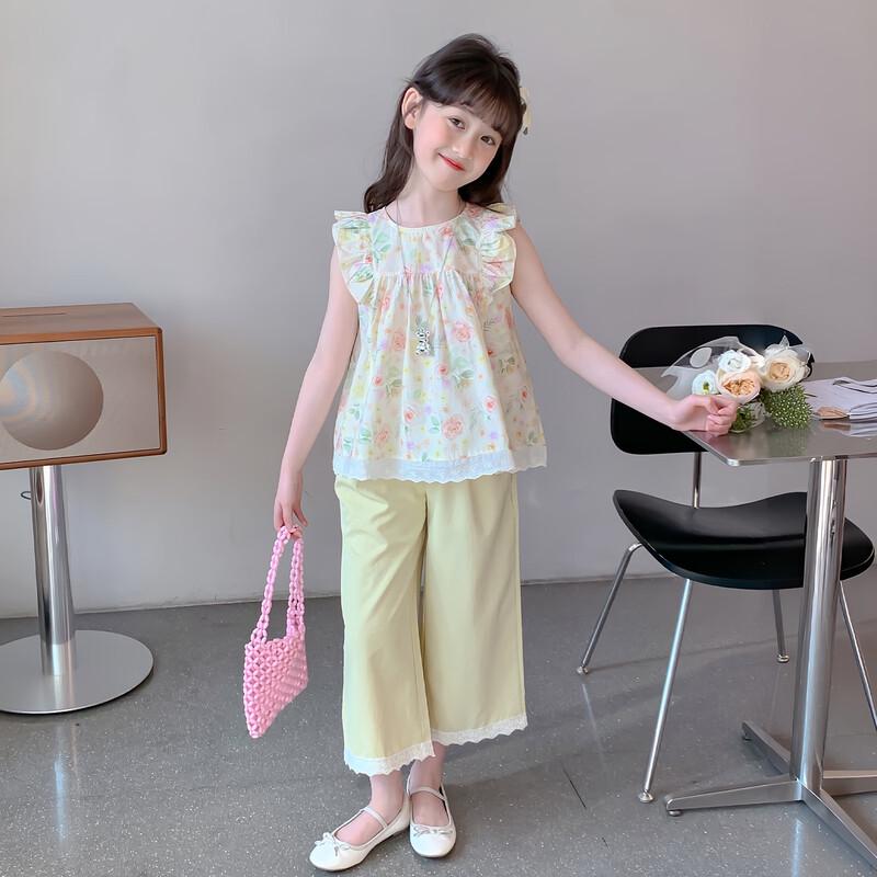 Girls  Stylish Summer Two-Piece Set 2026 130
