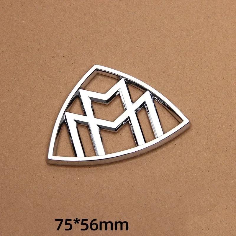 

New C200 E200 For Mercedes Benz ABS Car Emblem for Mercedes Benz Maybach S400 S500 S600 C-pillar Side Rear Triangle Trunk Badge Maybach badge 1pc