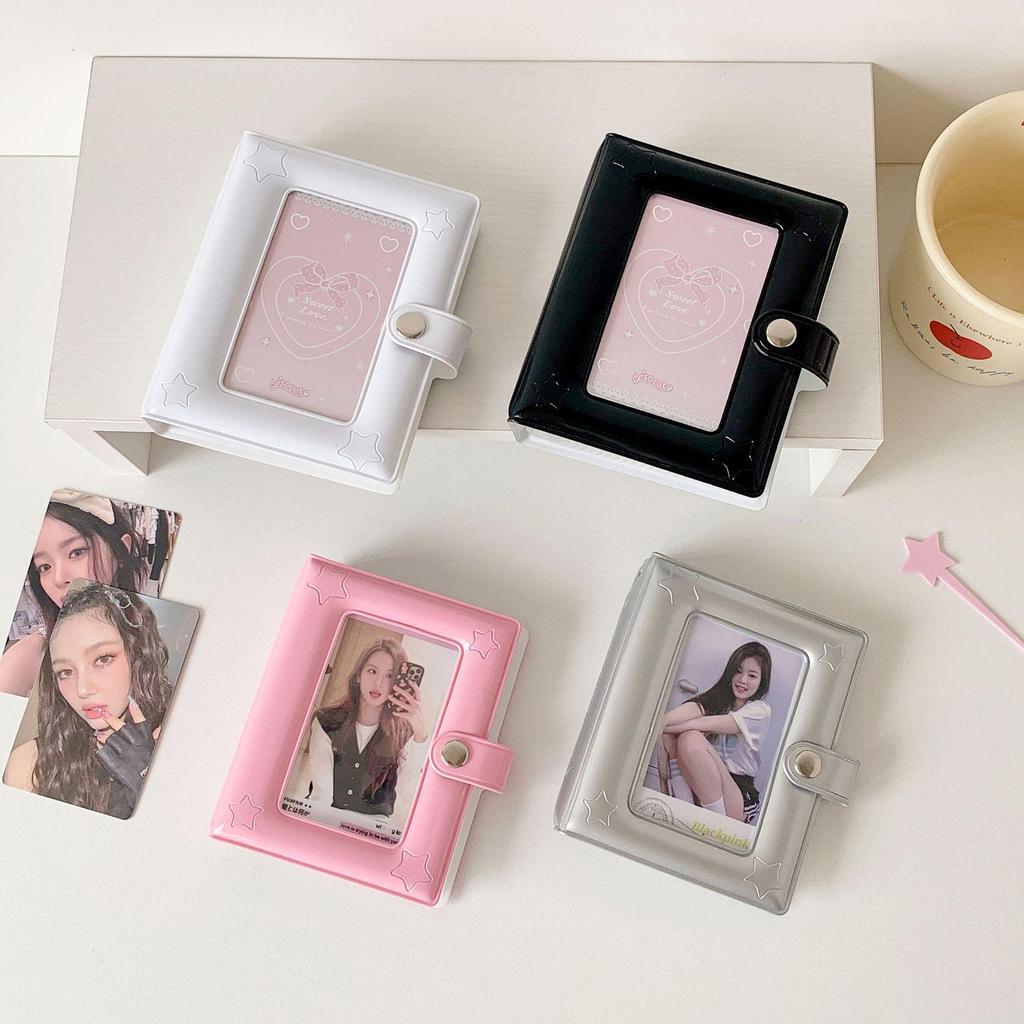 Compact High-Value One-Grid Photo Album for Instant Camera Pictures and Star-Chasing Cards