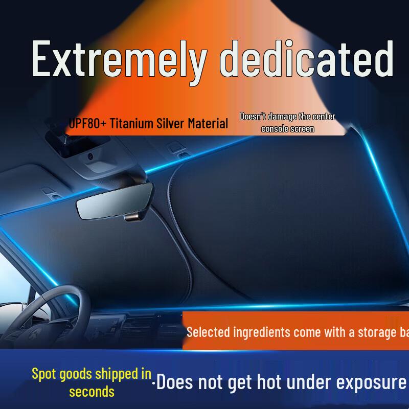 Car Sunshade Front Windshield 2026: Heat Insulation & Sun Protection Umbrella