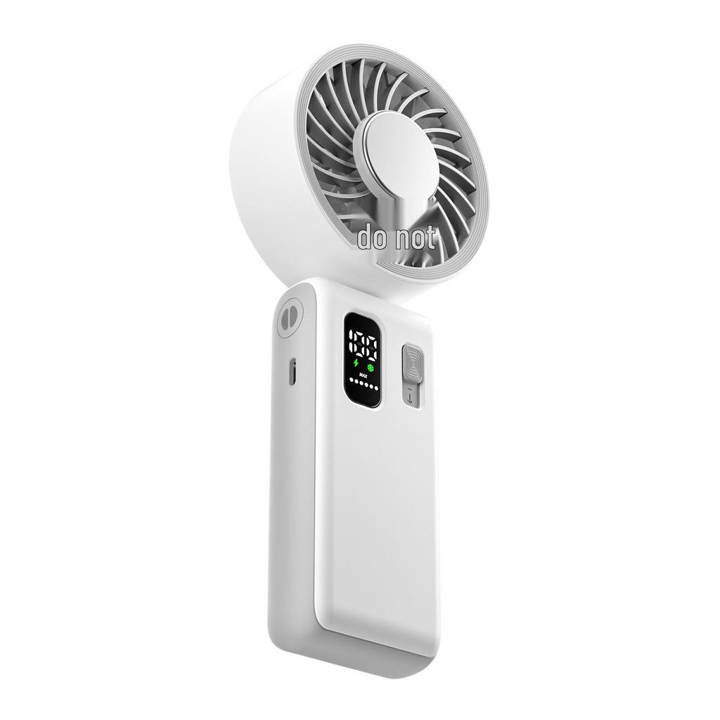 Portable USB Rechargeable Mini Handheld Fan with Folding Design and Silent Operation