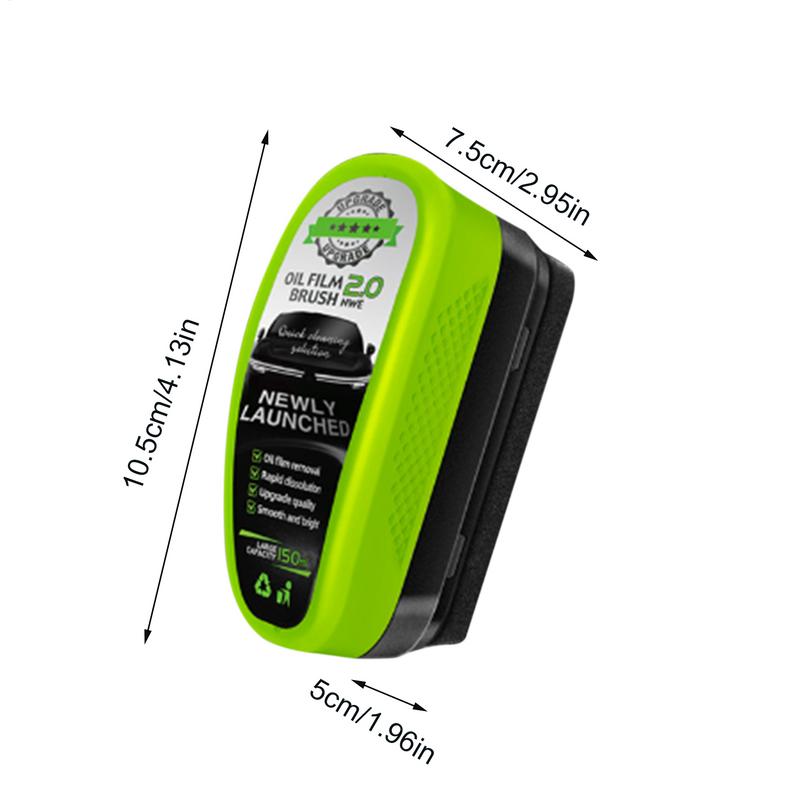 Auto Glas Ölfilm Wischer Frontscheibe Seitenfenster Entfettung und Dekontamination CrystalCoating Stark und Effektiv 150ml