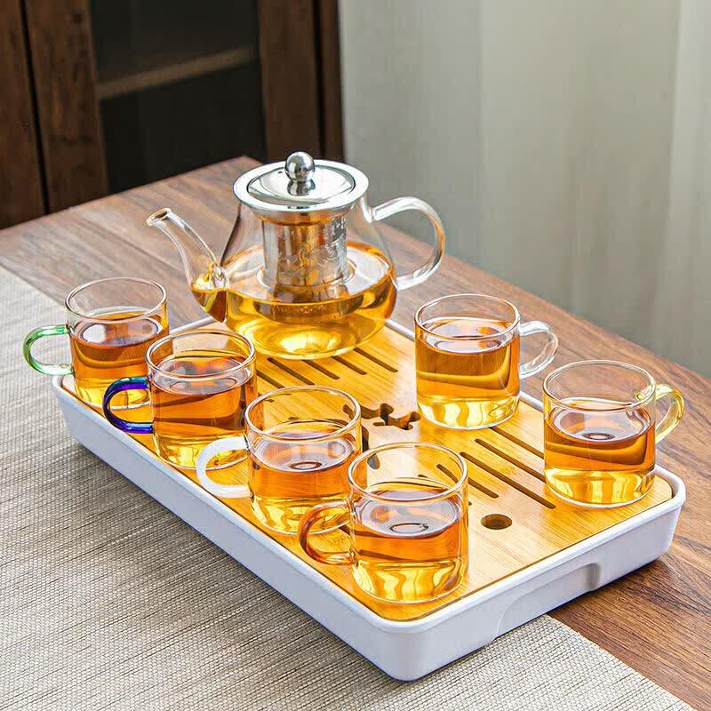 Qiwai Heat-Resistant Glass Gongfu Tea Set