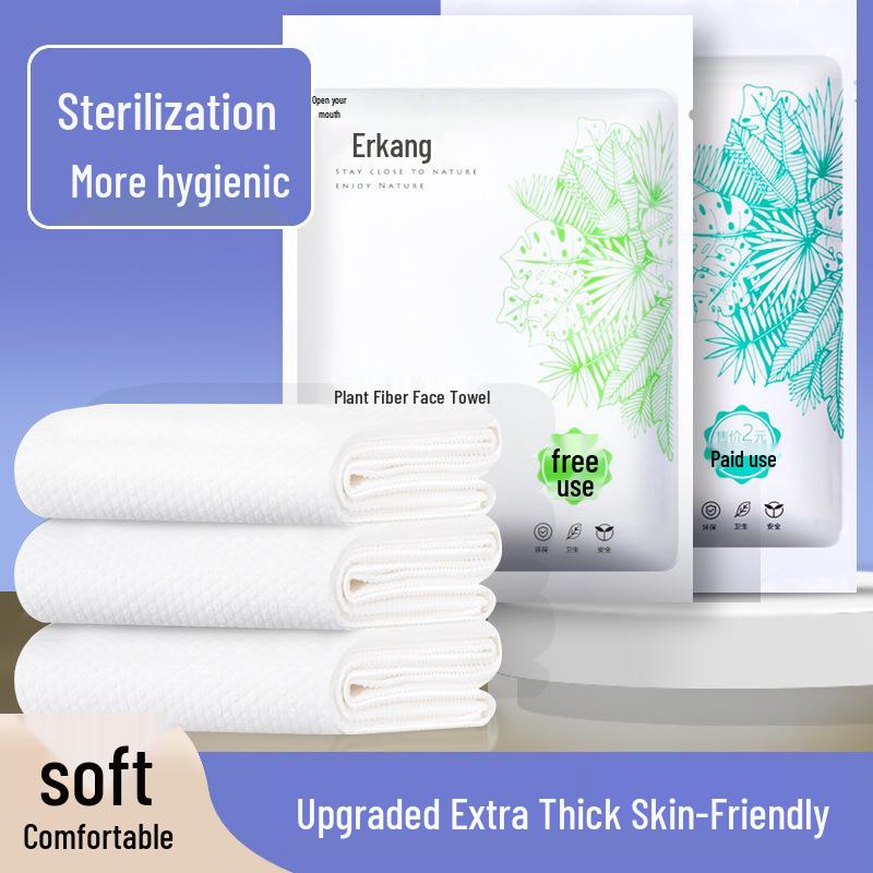 

Портативні одноразові рушники для обличчя для подорожей, готелів та B&B – Ідеальні для очищення та витирання рук 30x50CM