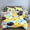 "Bowling Set for Fun Games" kid's and adults' bedroom decor, Exquisite three-piece bedding set gift