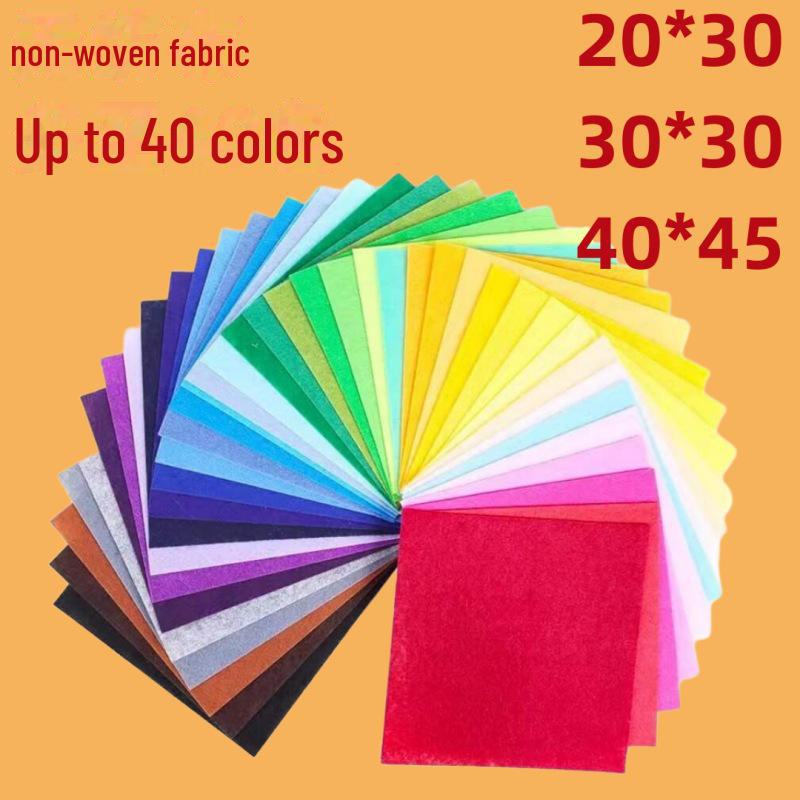 A4 Buntes Vliesstoff für DIY und Basteln