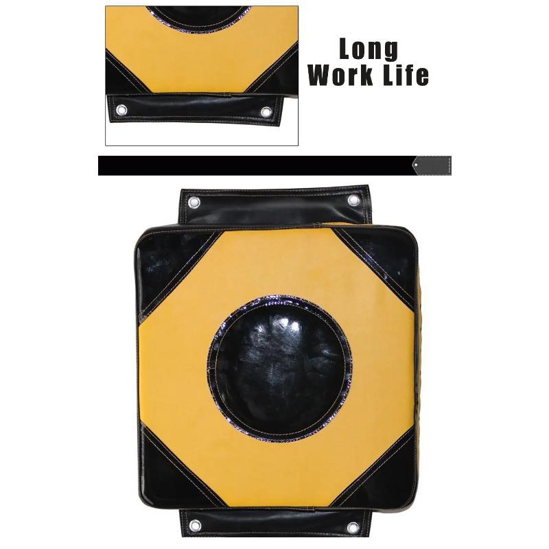 

Large 40x40 Cm Square Foam Boxing Carryall Fighting Pad Wall Punching Carryall Wall Sand Carryall Target Taekwondo Karate Battle Training жовтий