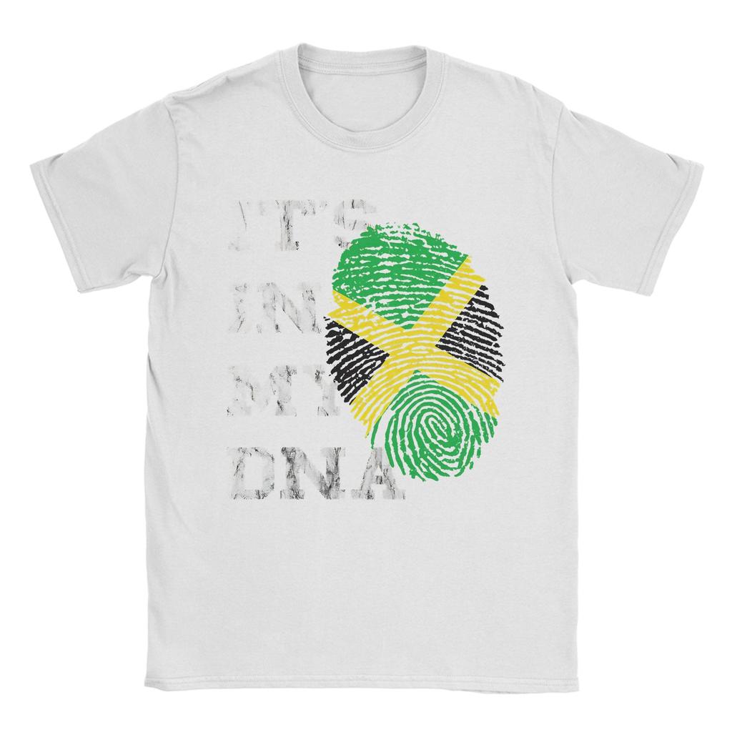 Its In My DNA Jamaica T Shirt Summer Jamaican Cotton TShirts For Unisex Custom DIY Tee Shirt Short Sleeve Streetwear Tees