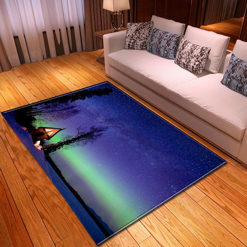 Simple Starry Sky Living Room Carpet Bedroom Dining Room Floor Mat