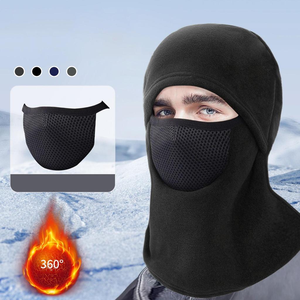 Motorcycle Face Cover Winter Snowmobile Warming Supplies Ice Fishing Neck Gaiter For Scooter Highway Riding City Commuting