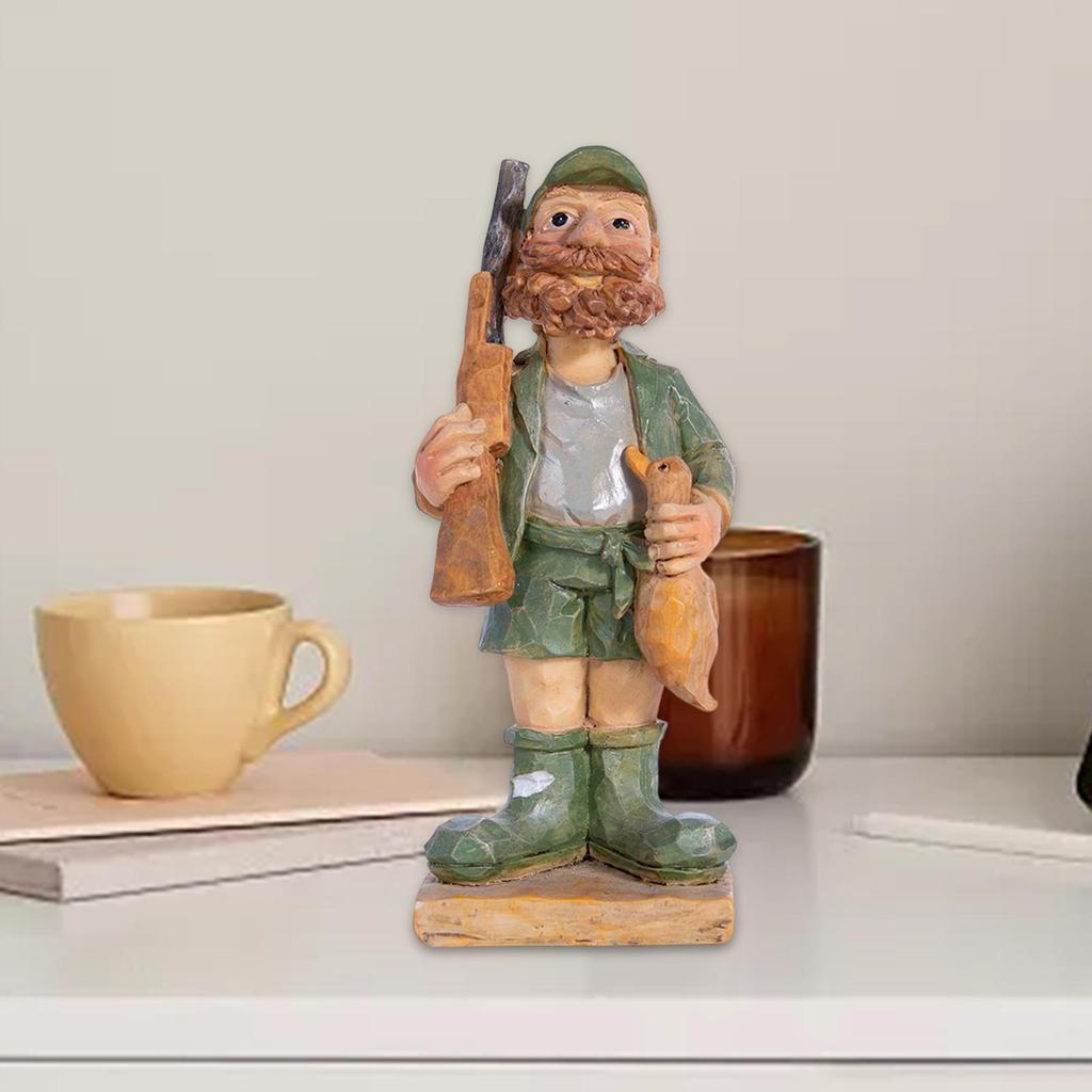 Professional People Figures Standing Figures Resin Doll Statues Sculpture for Table Centerpieces Rustic Cabinet Figures Decor