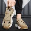 Men's Summer Sandals Non-slip Fashion Comfortable Casual Slip-on Breathable Water Proof Round Toe Platform Flat Heel Summer Main