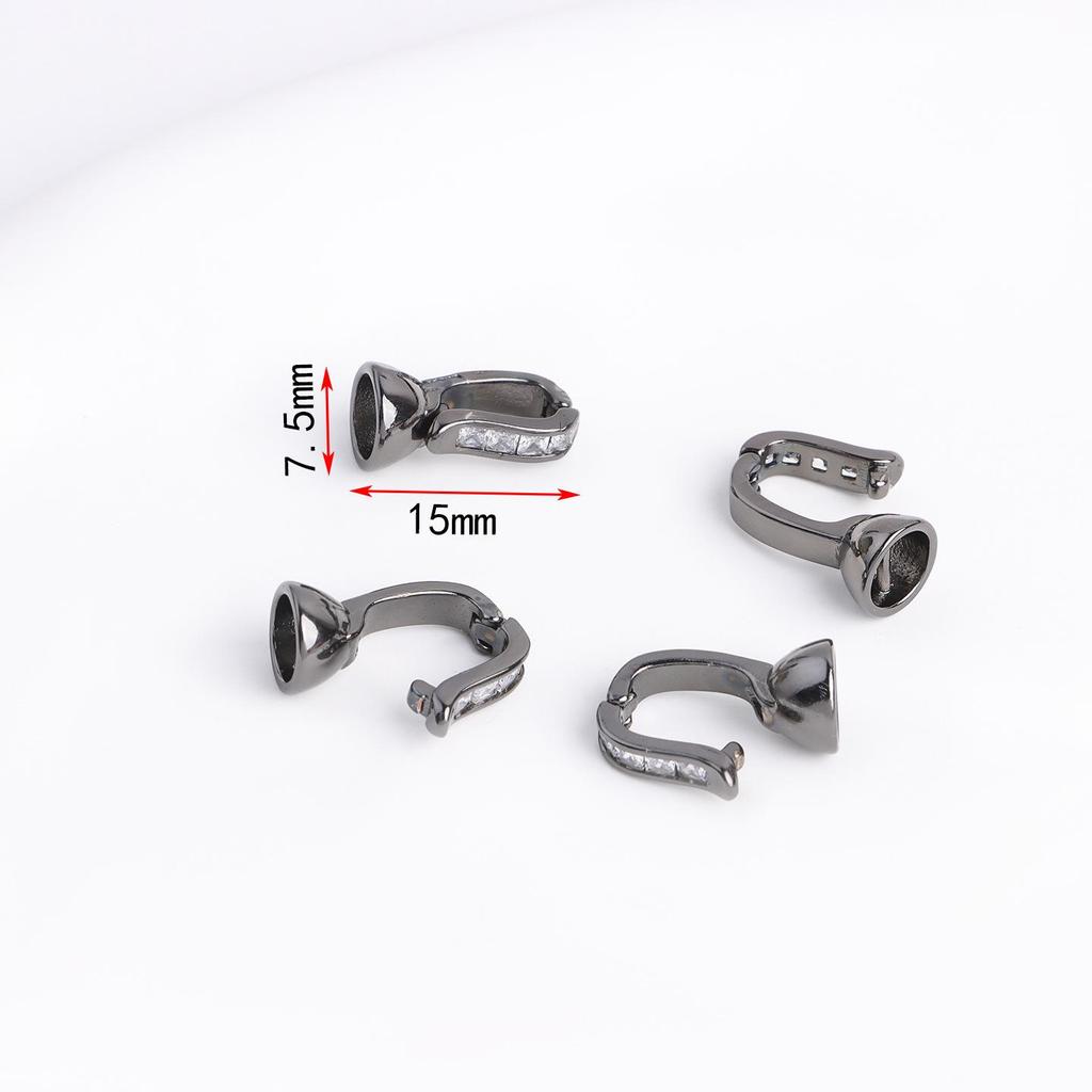 18K Gold Plated High Color Retention Clasp Connector for DIY Necklace/Bracelet Jewelry