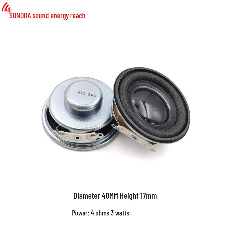 High Power 4 Ohm 3W & 5W Full Range Mini Speaker Horn (Sizes: 31/36/40/45/50/4040/5252)