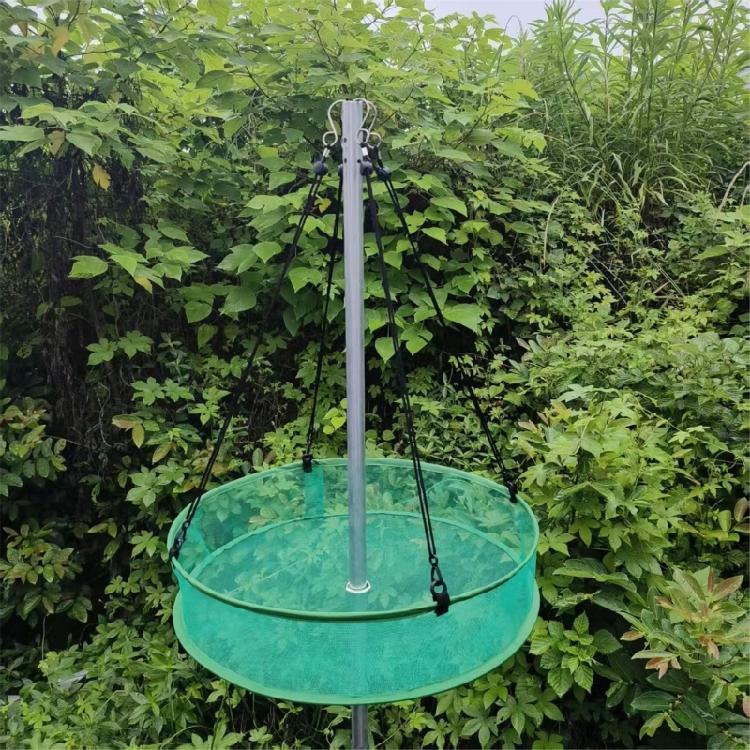 Detachable Bird Feeder Debris Collector Heavy Duty Fiberglass Mesh Simple Hanging Feeder Platform Food Catcher Tray