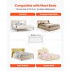 VEVOR Toddler Bed Rail, Kids Beds Guard Rail with Reinforced Iron Pipe and Oxford Cloth, Adjustable Height Bed Side Railing