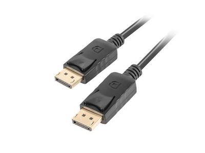 Kabel DisplayPort Lanberg M/M 1,8m 4K V1.2 Czarny