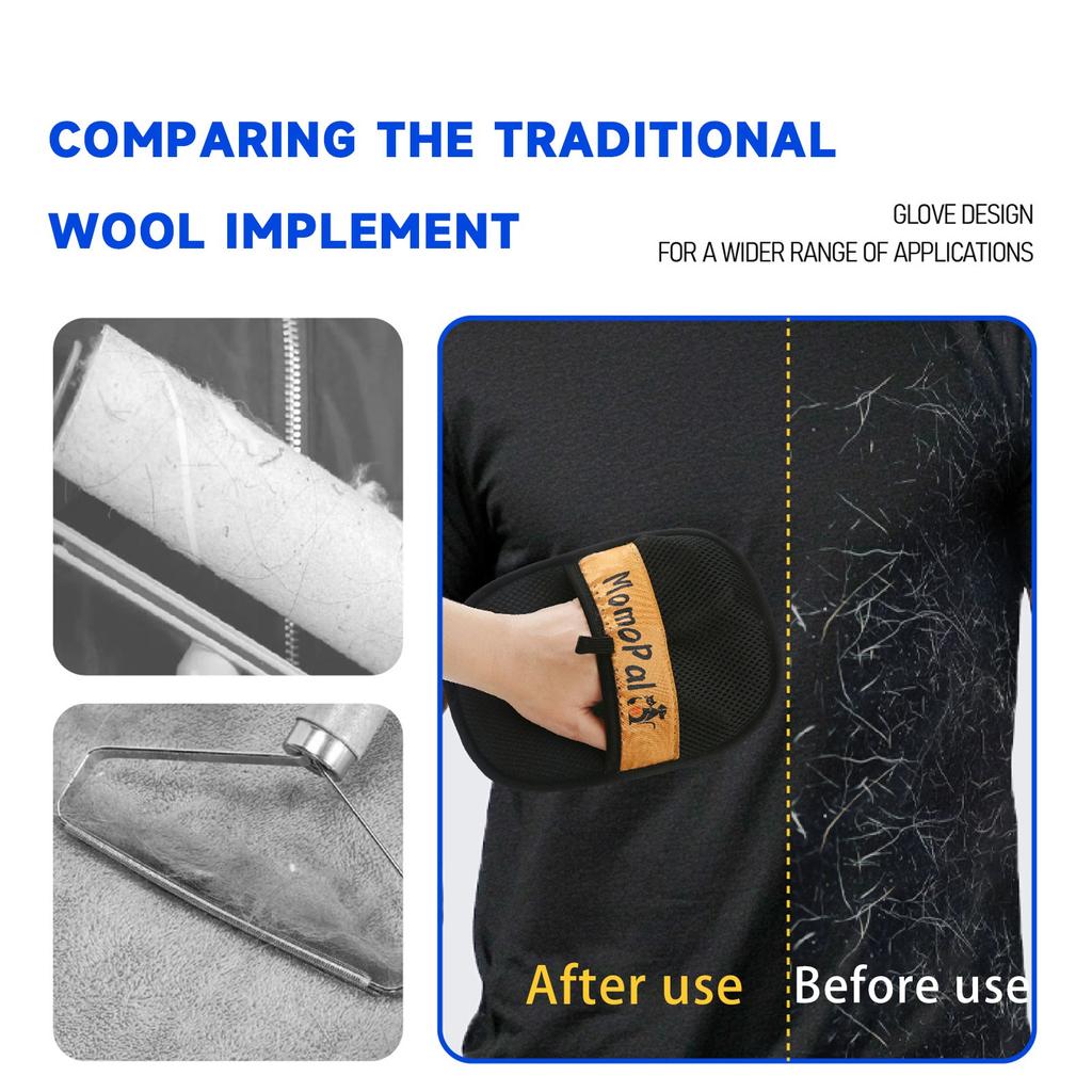 Double Sided Grooming, Grooming For Pet, Pet Grooming Gloves, Versatile Grooming Gloves, Pet Brush For Dogs And Cats