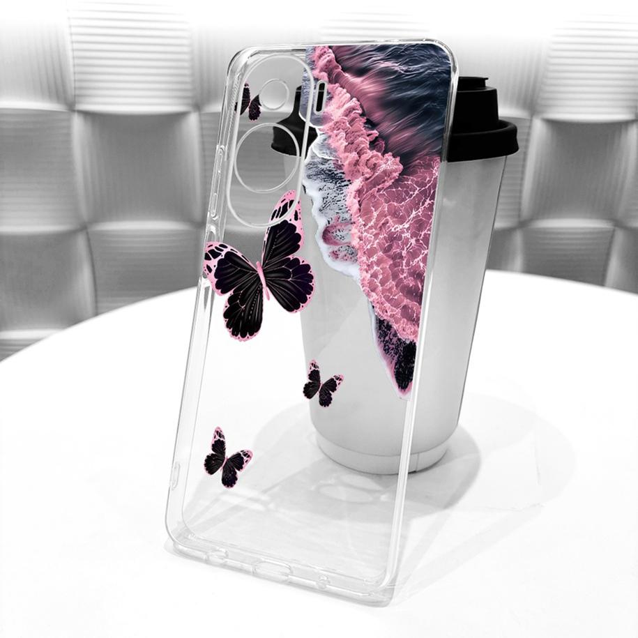 For Honor 90 Lite Pro Case Popular Flower Bowknot Soft Slim Silicone Phone Case For Honor 90 REA-NX9 Funda on Honor90 Lite Coque