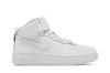 Kids' Sneakers Nike Air Force 1 Mid EasyOn SE Triple White (GS) White/White/White
