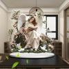 Acrylic Angel Fairy Decor, Desktop Display Ornament, Attractive 2D Flat Sign with Base for Living