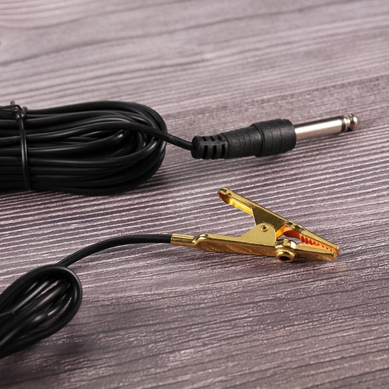 Clip on Pickup for Various String Instruments Including Guitar and Violin 6.3mm Stereophonic Link Cable Compact Design