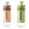 Space Saving Kitchen Spice Dispenser Press Type Portion Control Sealed Lid Food Safe Storage For Baking Seasonings
