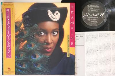LP Record TRAMAINE - Search Is Over C28Y3153 A&M 1986 Japan Obi Soul/Funk Used