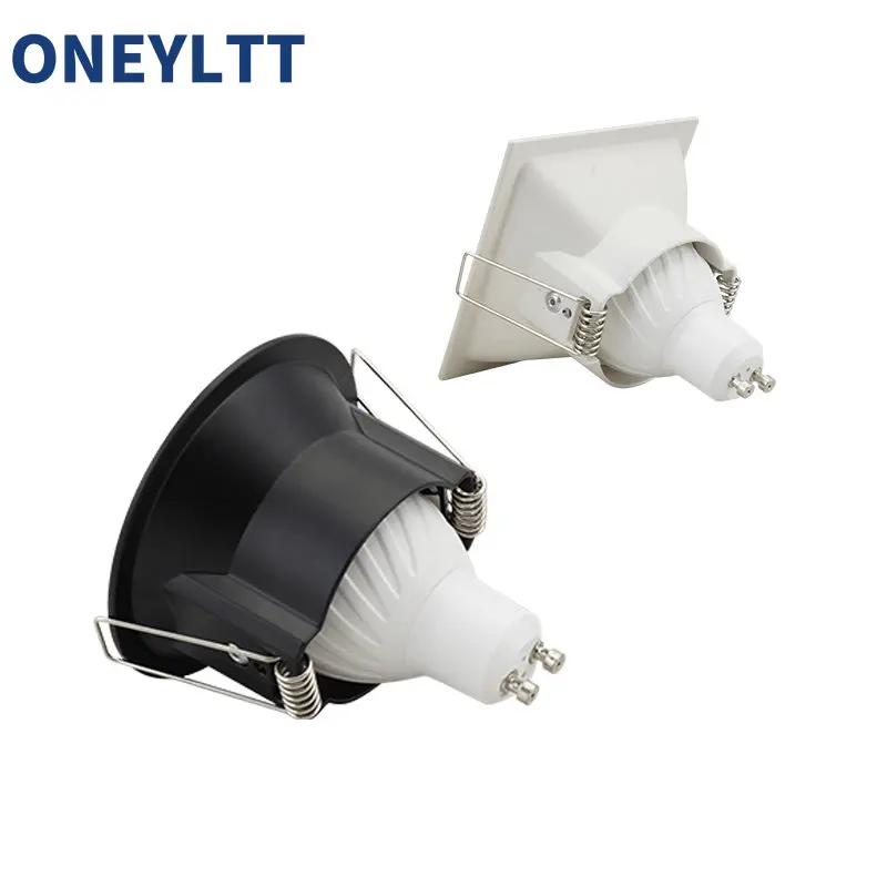 Recessed Mount Frame GU10/MR16 Lamp Holder Bathroom Spot Lighting Bracket SocketLamp Holder Socket Fitting Spot Lighting Fixture