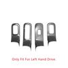 Car Door Window Glass Lift Panel Cover Carbon Fiber Texture Trim For Mercedes Benz S Class W223 -24 LHD Interior Accessories