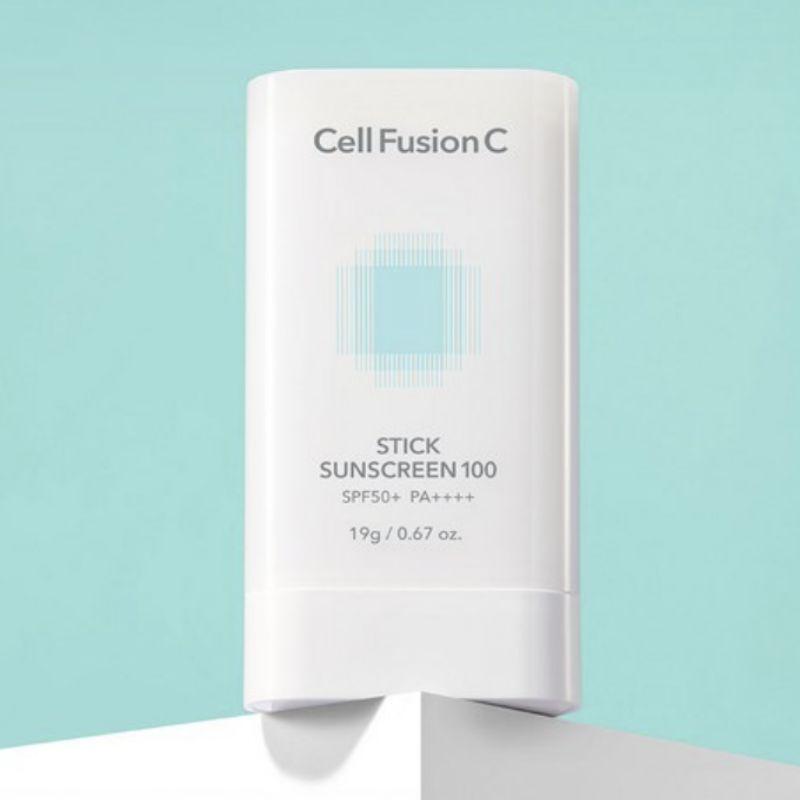 Cell Fusion C Stick Sunscreen 100 SPF50+ PA++++ 19g – Portable UV Protection Sun Stick for Face & Body
