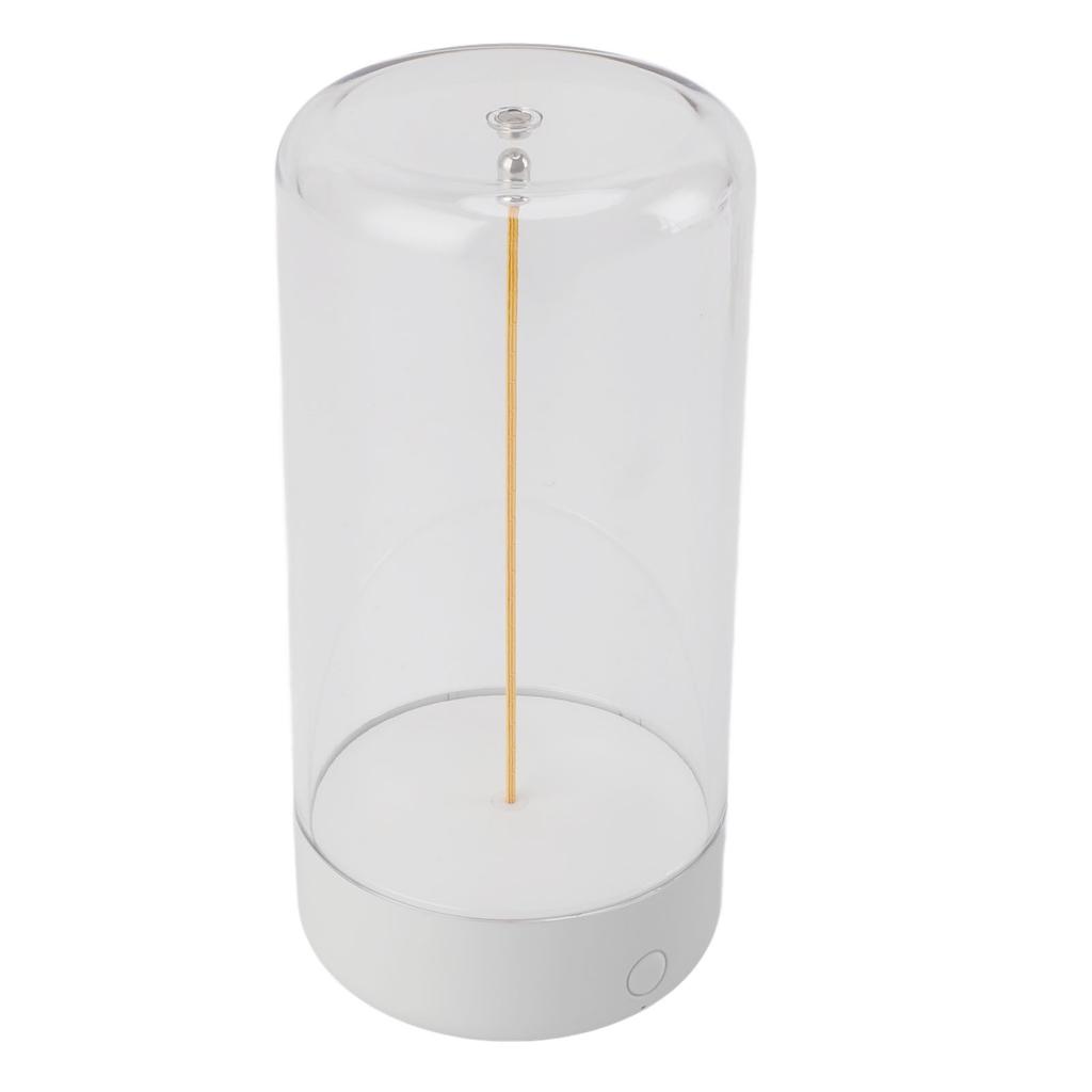 Minimalistische Tischleuchte Kabellos Wiederaufladbar Touch Dimmbar LED Nachtlicht Mit Atmungseffekt