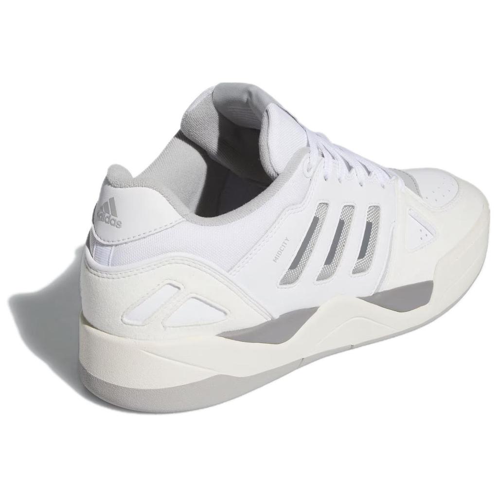adidas Midcity Low Top Basketball Shoes Men's White IF7187