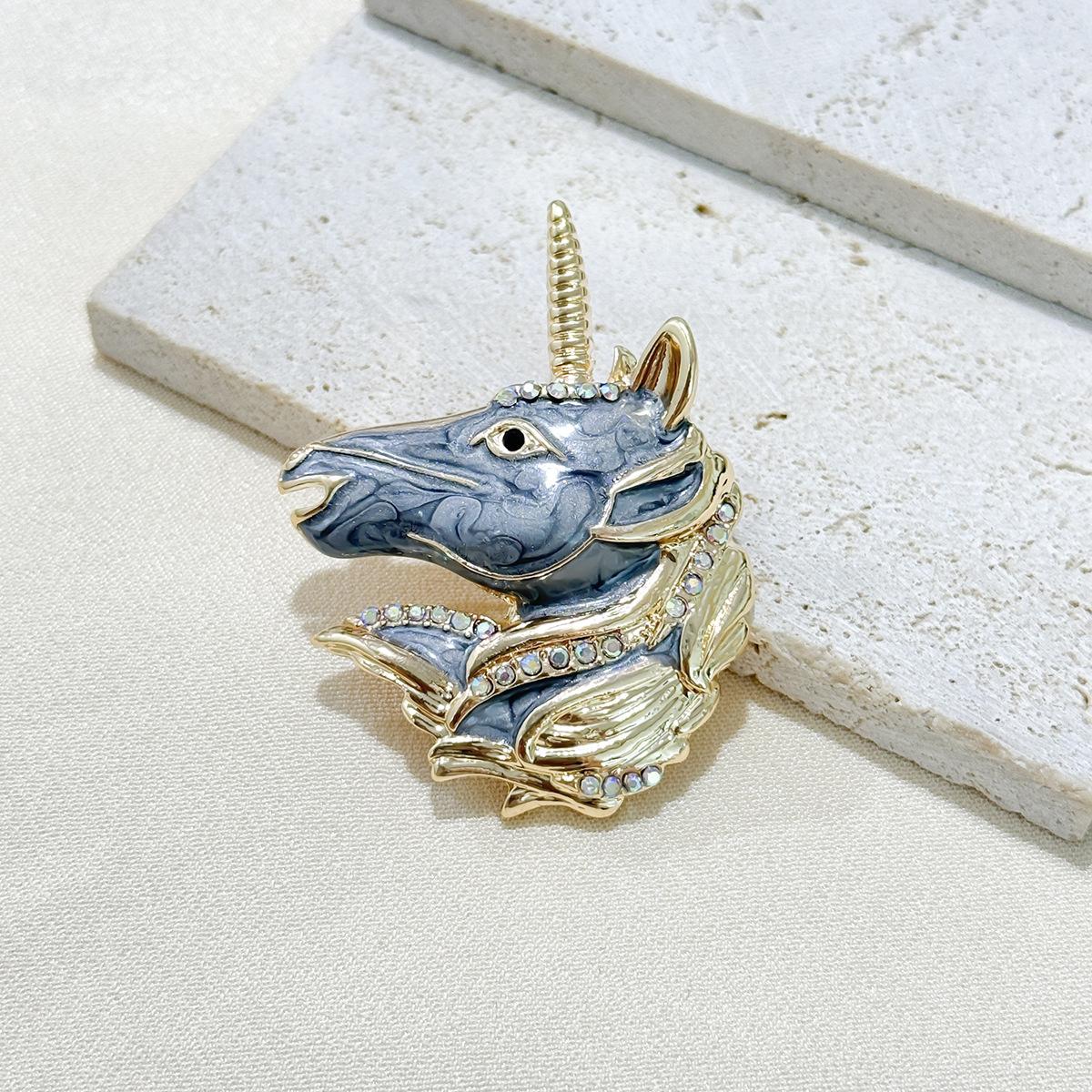 

Мультяшная ретро-брошь женская серебряная игла одежда ниша высокого класса чувство искусства личность преувеличенная булавка своими руками