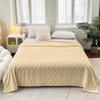 OEING Sunflower Jacquard Chenille Blanket