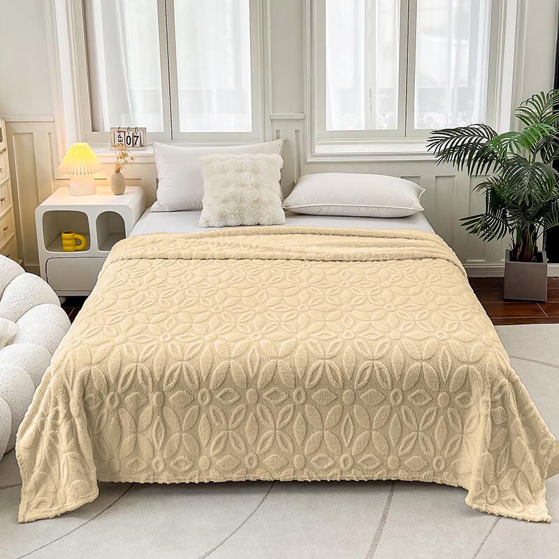 OEING Sunflower Jacquard Chenille Blanket