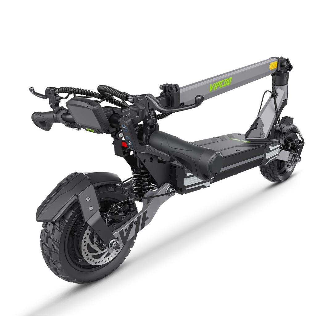 ViPCOO VC-VS6 Outdoor Riding 1000W Motor Electric Scooter For Adult 48V18.2Ah Battery 10 Inch Tubeless Tire All-Terrain E-Scooter